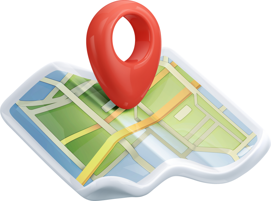 City map 3d icon